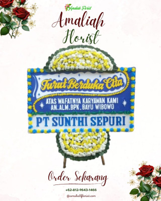 Papan Bunga Duka di Pematangkapau