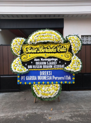 Papan Bunga Duka di Pematangkapau