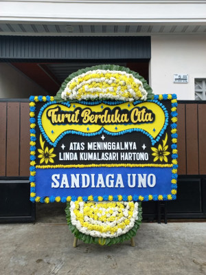 Papan Bunga Duka di Pematangkapau